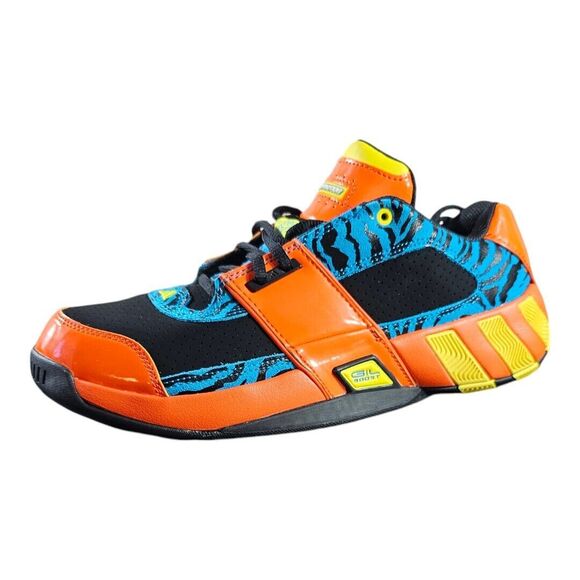 Adidas Agent Gil Restomod Mens Size 10 Team Orange Basketball Shoes NEW GY6481 - Picture 10 of 10